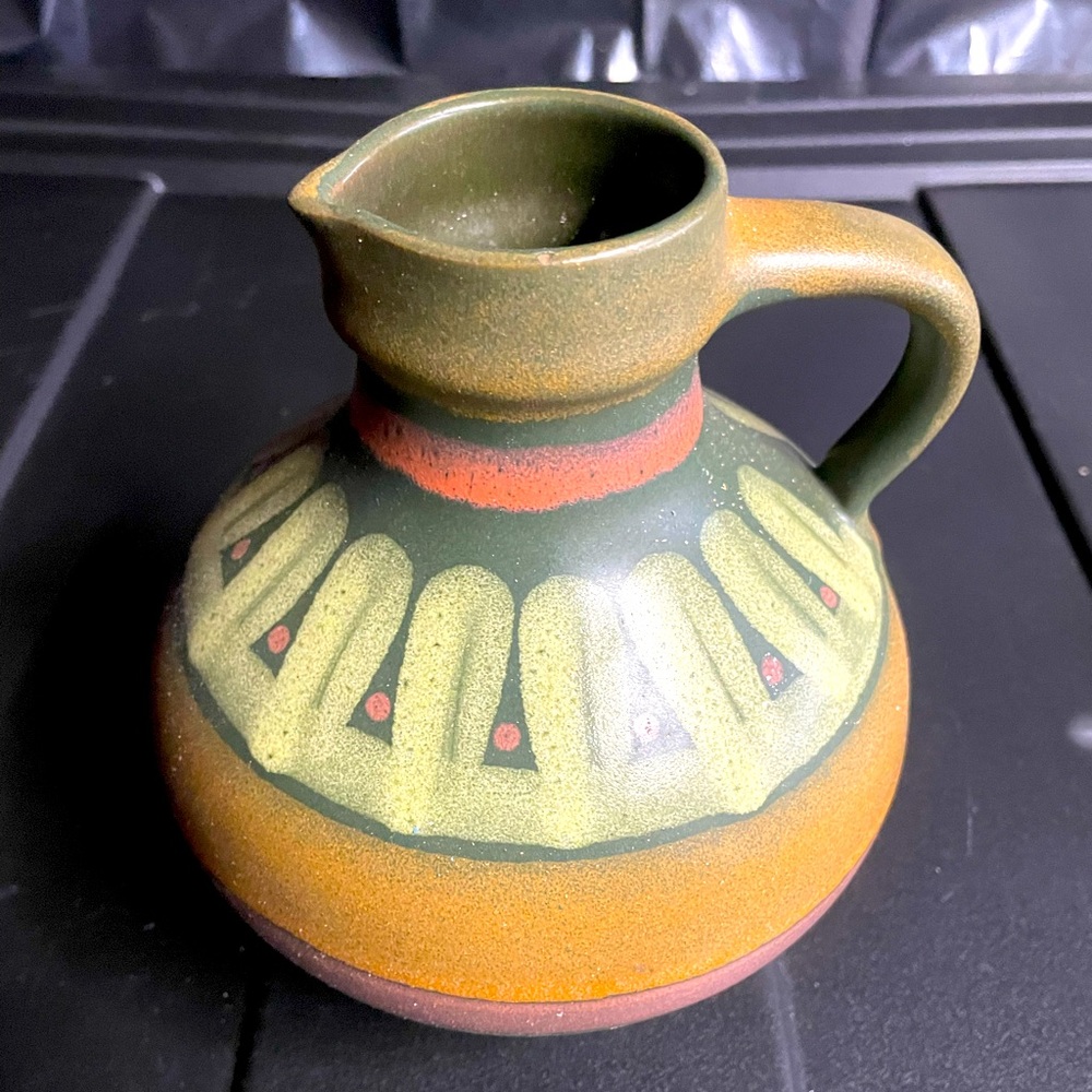 3 hand made vintage clay pieces